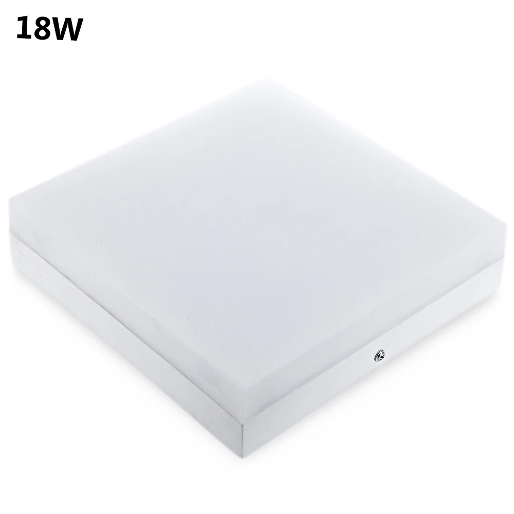 

ON Sale 18W Square Surface Mounted LED Ceiling Panel Light Home Bedroom Restroom Decorative Ceiling Light