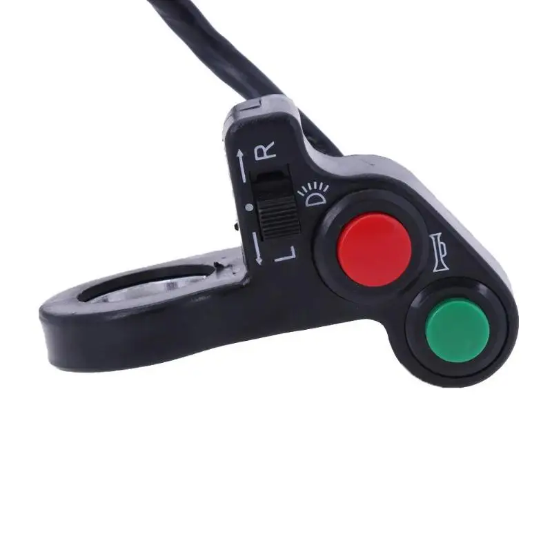 

7/8inch Motorcycle ATV Bike Handlebar Horn Turn Signal On/Off Light Switch
