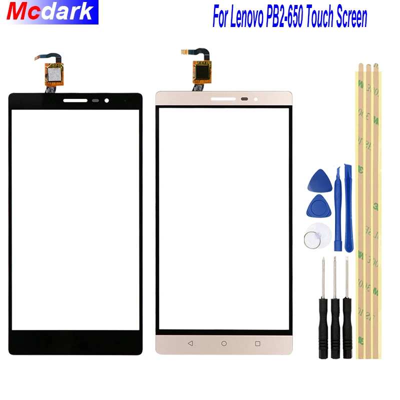 

For Lenovo PHAB2 PB2-650 Touch Screen Digitizer Glass Replace Panel For Lenovo PB2-650M PB2-650N Replacement Parts+ Tools