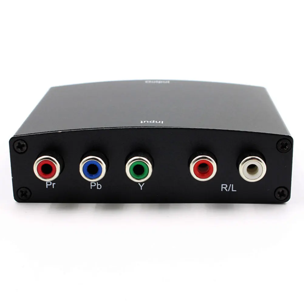 

RGB With Plug Power Supply Adapter YPBPR To HDMI DC Parts Accessories Easy To Install 5v Video Converter Component Cable Durable