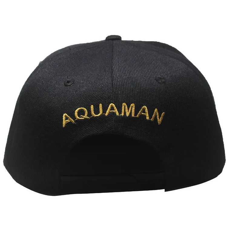 Película de la Liga de la justicia Casual sombrero bordado sombrero estudiante personalizado Hip Hop negro creativo amarillo lona gorra de baseball