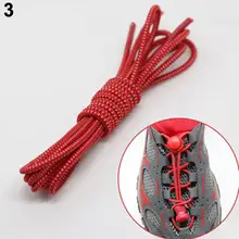 Эластичные фиксирующие кроссовки для бега беговые шнурки для мужчин и женщин однотонные круглые без галстука спортивные шнурки кроссовки шнурки 9 цветов