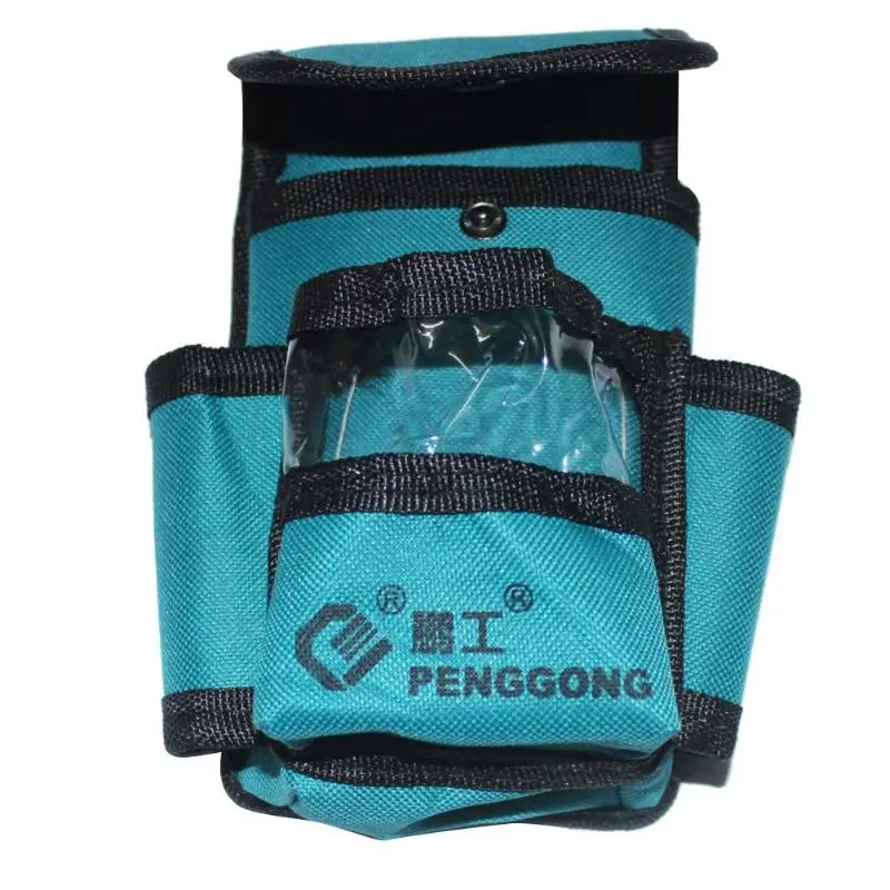 

Alloet Portable Waterproof Tool Bag Electrician Waist Pack Hardware Toolkit Pocket Belt Pouch For car repair woodworkers