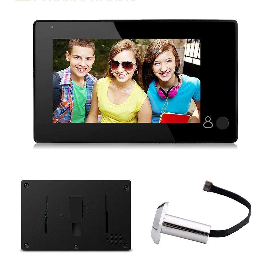 

4.3" LCD Visual Monitor Door Peephole Wireless Viewer Electronic Camera Video