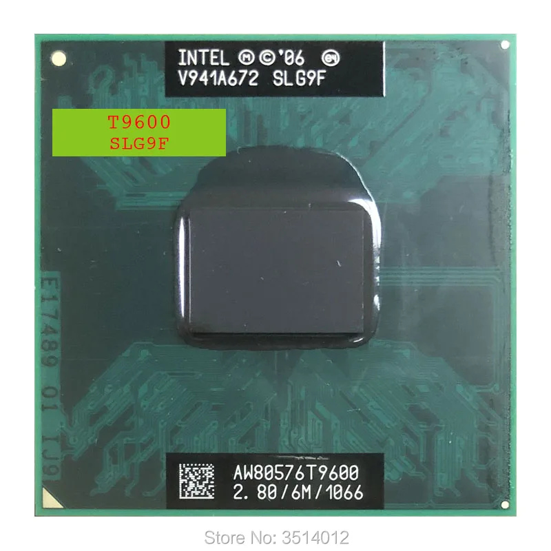 Intel core 2 duo t9600. Intel 9600t. t9600.