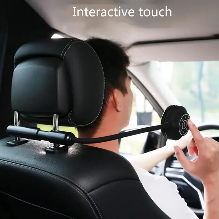 Обычная Автомобильная Беспроводная Bluetooth гарнитура с микрофоном 500 мАч