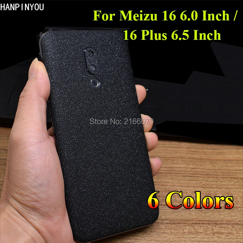 

For Meizu 16 th / 16th 16+ 16th+ Plus / 16s Luxury Full Back Flash Point Matte Cover Film Protection Skin Decal Twinkle Sticker
