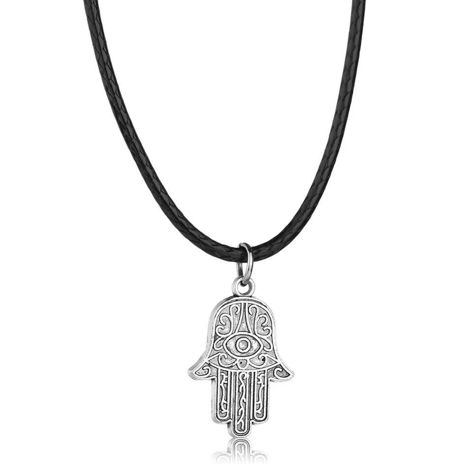 

Women Beautiful Pattern Hand Necklaces Rope Chain Great Fashion Style Party Necklaces For Women Elegant Jewelry Accessories