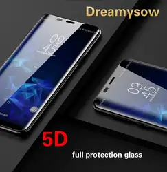 5D полное покрытие закаленное Стекло Защитная пленка для samsung Galaxy A750 A5 A6 A8 плюс 2018 J4 J8 J6 2018 A9 Star Lite Экран фильм