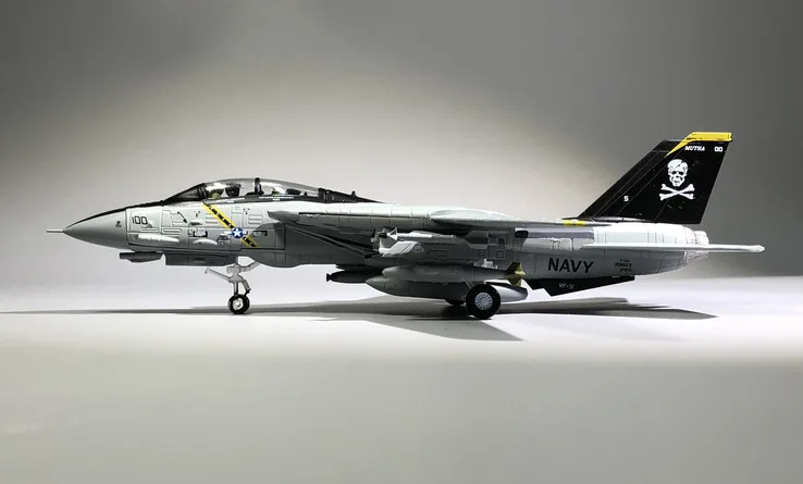 

1/100 Static Desktop Display Collection New Special Die-cast Metal US Army F-14B Bomber Fighter Model Toys For Children Military
