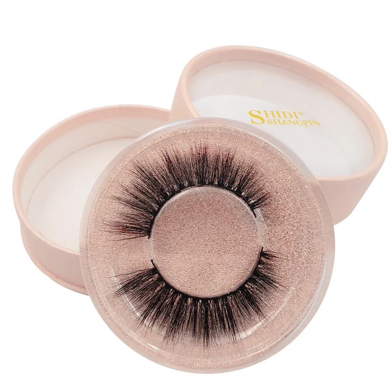 

SDSP False Eyelashes Extension 1 Pair Makeup Wispy Winged Lash Volume 3D Mink Eyelashes Natural Hair Long Eyelashes