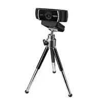 Logitech Black C922 Pro Webcam 1080P 30FPS Stereo Full HD Anchor Glass Camera with Tripod For Chrome OS MacOS 10