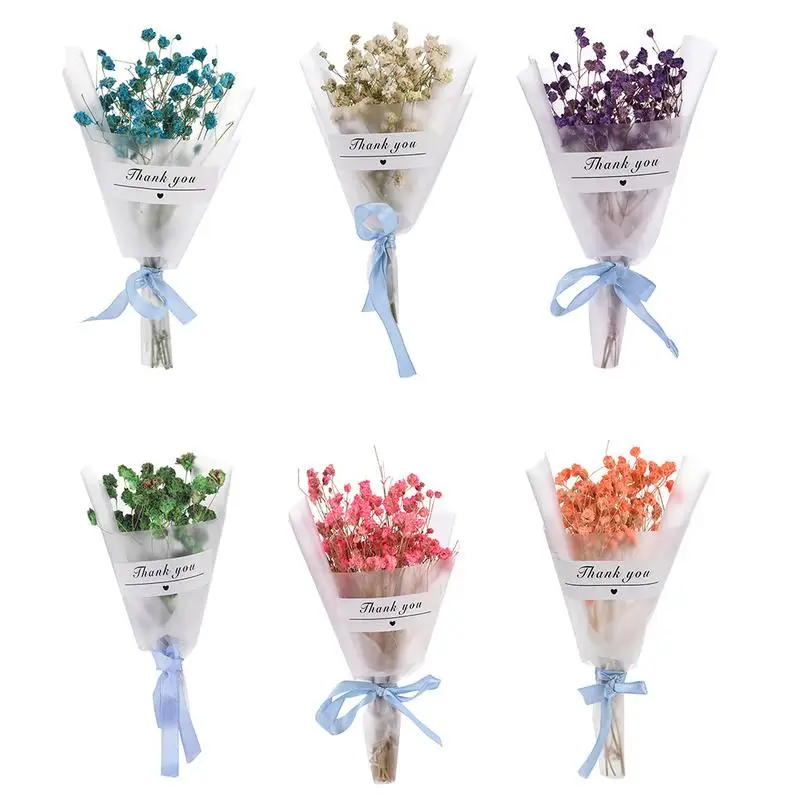 

1Pcs Mini Starry Natural Dry Flower Wedding Home Decoration DIY Craft Gift Wrapping Starry Sky Flower Photo Props Small Gift
