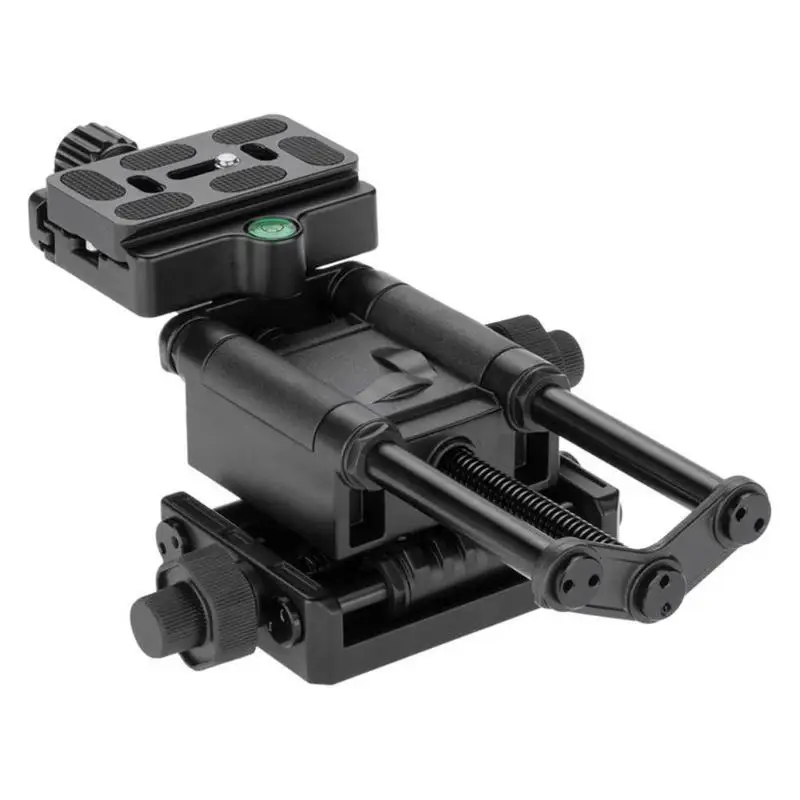 

4 Way Macro Focusing Rail Slider with Quick Release Clamp 1/4 Screw for Canon Sony Pentax Nikon Camera