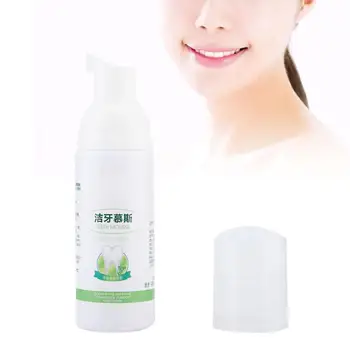 

60ml Teeth Whitening Foam Teeth Stain Removal Toothpaste Oral Hygiene Cleaning Tools