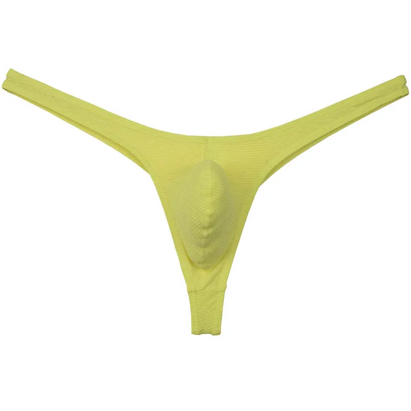 

Men Thong Underwear Sexy Low Rise T-Back Under Panties full of temptation