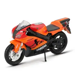 Maisto 1:18 мотоцикл модель игрушки YZF-R7 Rcing двигатель сплав спортивный автомобиль Мотокросс развивающие игрушечные лошадки для детский подарок