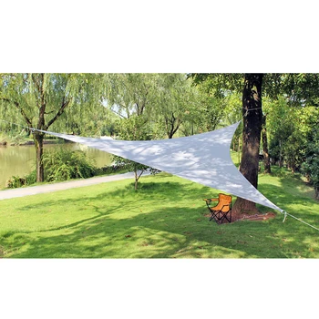 

4M White Outdoor Waterproof Sunshade Sail Canopy Patio Awning Garden UV Camping Shelter Decor 2019 Summer New Arrival