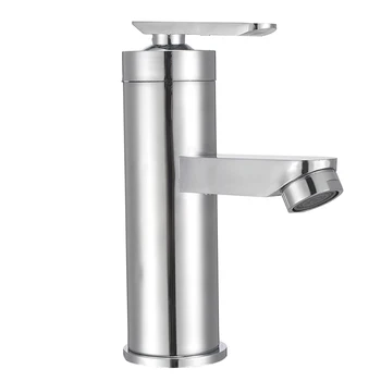

1pcs Mayitr Single Handle Sink Cold Hot Water Kitchen Faucet Mixer Tap Waterfall Bathroom Basin Faucet