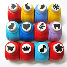 1 шт. средний Рисунок 1,3-1,8 см ремесло скрапбукинга удар печать бумаги Резак ручной формирователь бирки карты Diy Дырокол