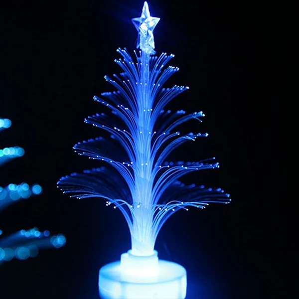 

Colorful Fiber Optic Colorful Flash Christmas Tree Night Light