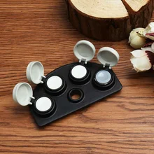 1 шт. сменная подставка для чашки масла с 4 контейнерами Агата для часовщика часы восстанавливающее масло чашка металлическая подставка с губой и Pegwood