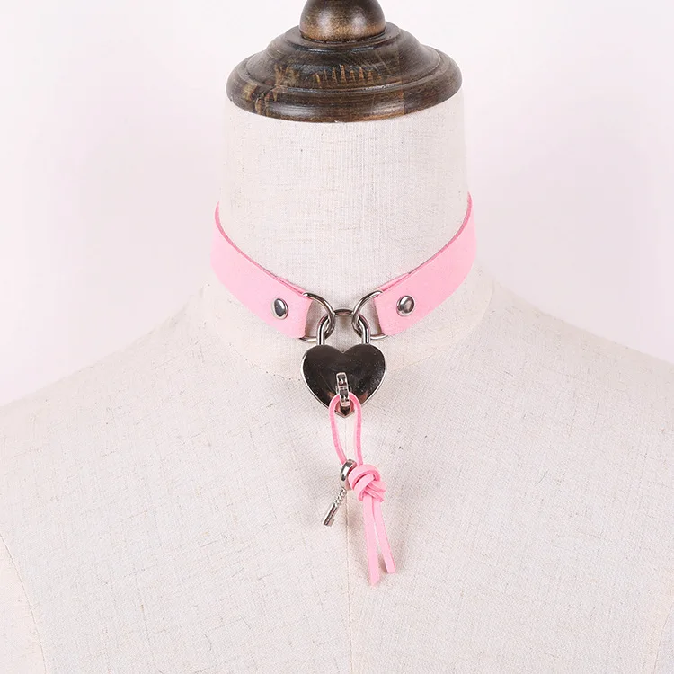 

Youmengxia Japanese Soft Sister Restore Ancient Ways Personality Leatherwear A Collar For A Horse Lock Round Buckle Periphery