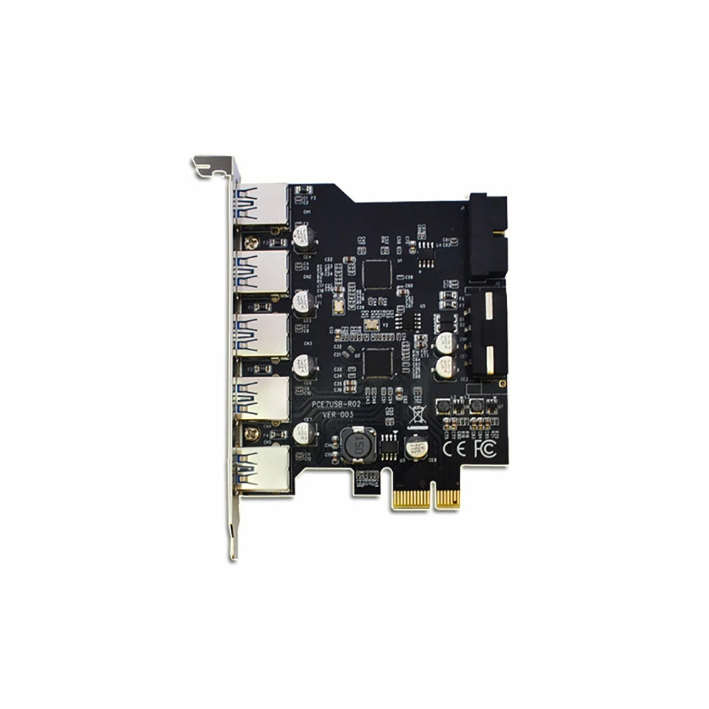 Плата расширения USB3.0 с 5 портами адаптер 19PIN фронтальная плата NEC третьего