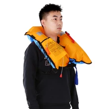 Надувной спасательный жилет для взрослых, куртка для плавания на лодках, безопасный спасательный водный жилет, спортивная одежда для плавания, рыбалки, куртка для выживания