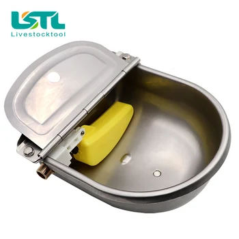

New Livestock Cattle Horse Dog Drinking Water Bowl Stainless Steel Drinker Bowl Automatic For Pig/Cow/Sheep/horse/dog Animal