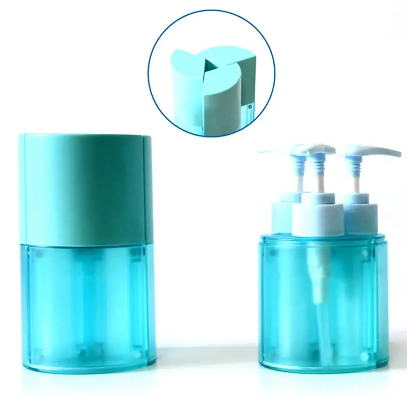3 In 1 Portable Lotion Dispenser Pump Bottle Travel Refillable