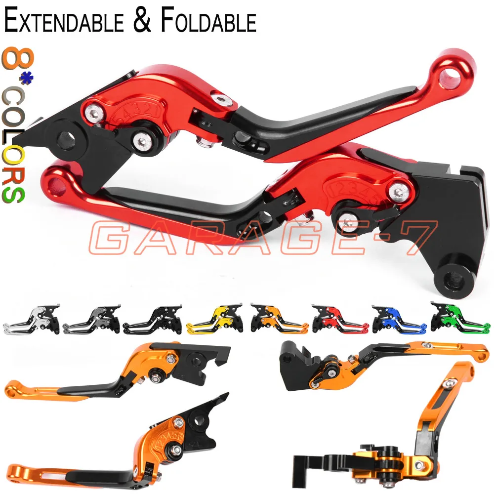 Тормозные рычаги для KAWASAKI ZZR600 ZX6R/ZX636/ZX6RR ZX9R ZX10R VERSYS 1000 Z1000 ZX12R CNC - Цена: 