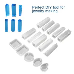 115 шт DIY ювелирных формы для выпечки набор инструментов силиконовые полимерная форма для подвески ювелирные изделия инструменты