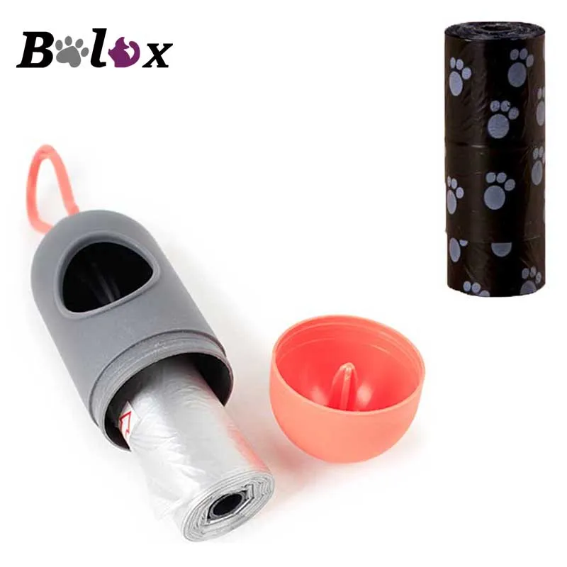 

Dog Poop Bags Earth-Friendly1 Rolls with 1 Dispenser Dog Waste Bags Dog Pooper Scooper Several colors to choose