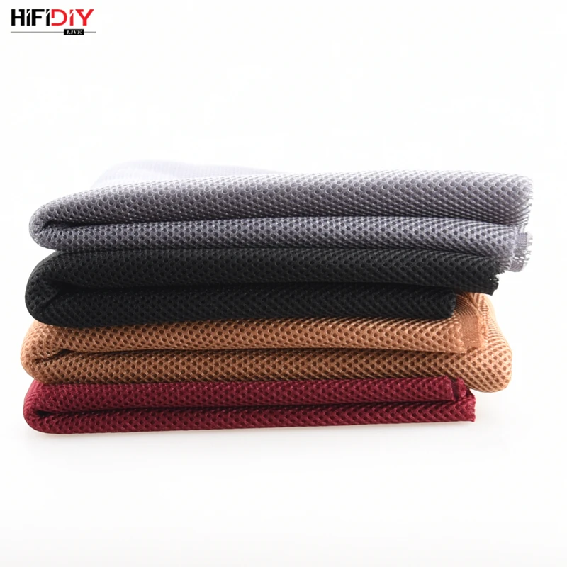 Speaker Grill Cloth Stereo Fabric Gille Mesh Cloth Speaker Protective Accessories 1.5*0.5 speaker accessories speaker net cover
