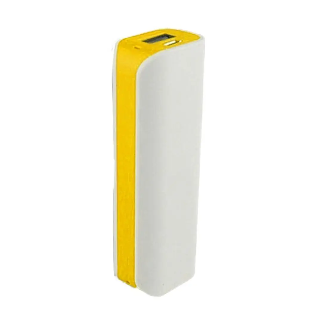 Портативный USB power Bank чехол Зарядное устройство DIY коробка 2600 мАч квадратный более