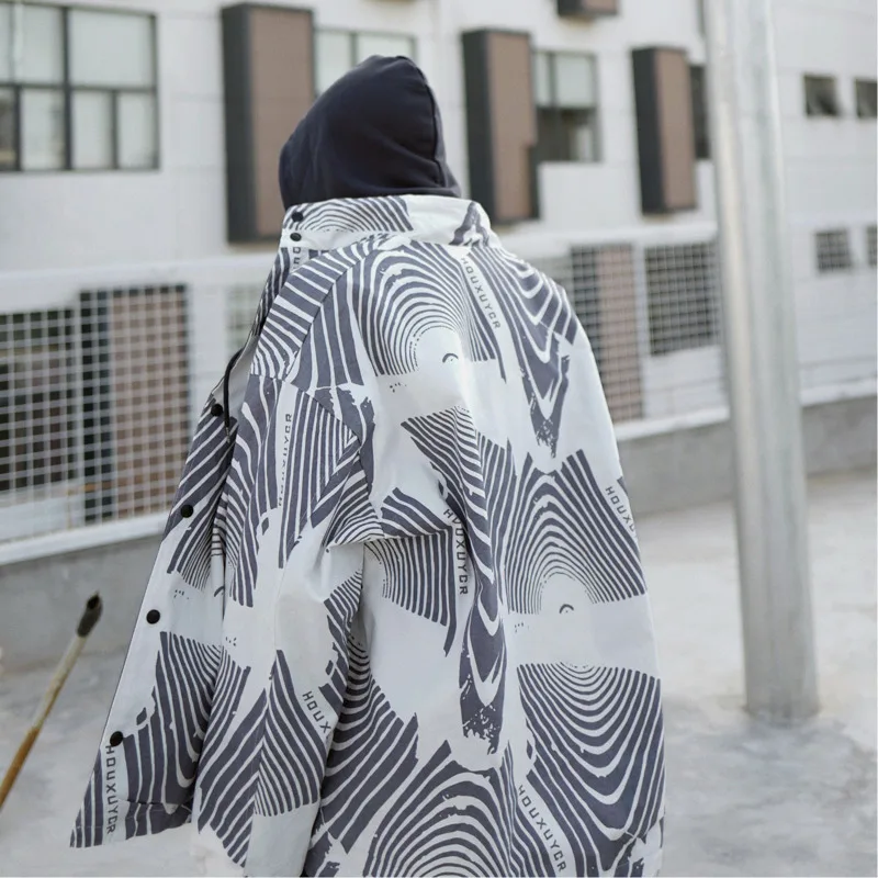 Autumn New Jacket Men Fashion Printing Casual Double-sided Jacket Man Streetwear Hip Hop Loose Bomber Jacket Wild Coat Male Autumn New Jacket Men Fashion Printing Casual Double-sided Jacket Man Streetwear Hip Hop Loose Bomber Jacket Wild Coat Male