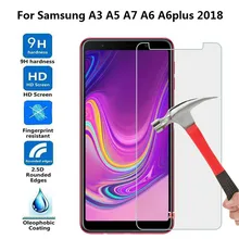 Не полностью Закаленное стекло пленка для Samsung A6plus 2018 защита