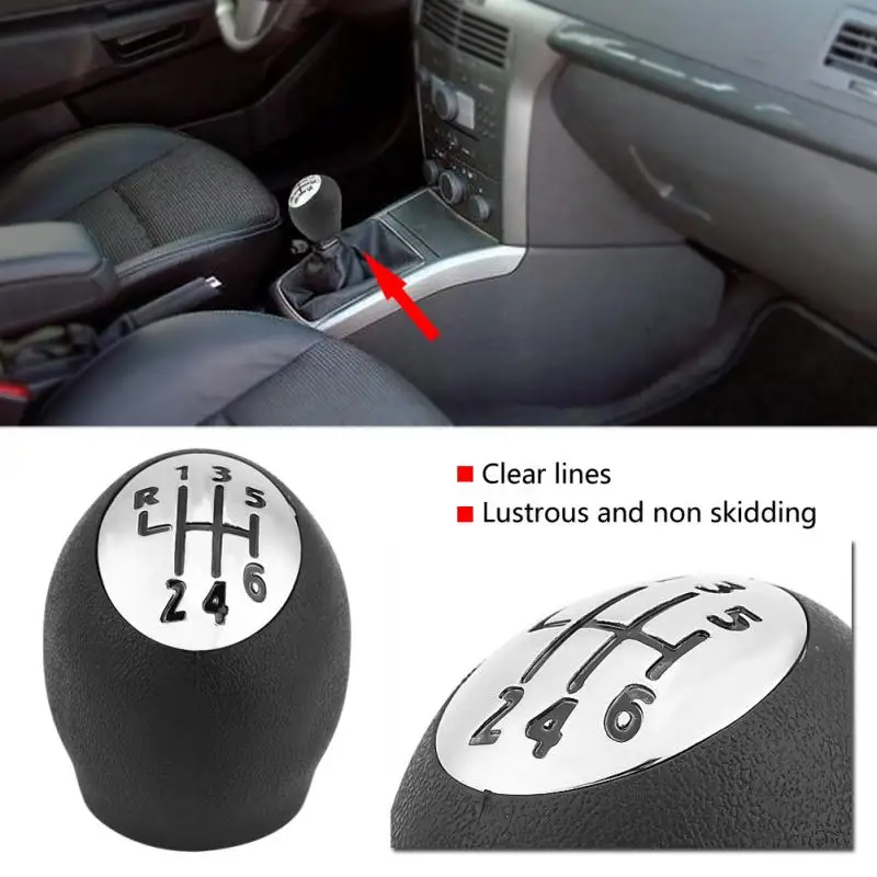 High Quality Car 6 Speed Gear Shift Lever Knob Head for Renault Vauxhall Opel Nissan Original