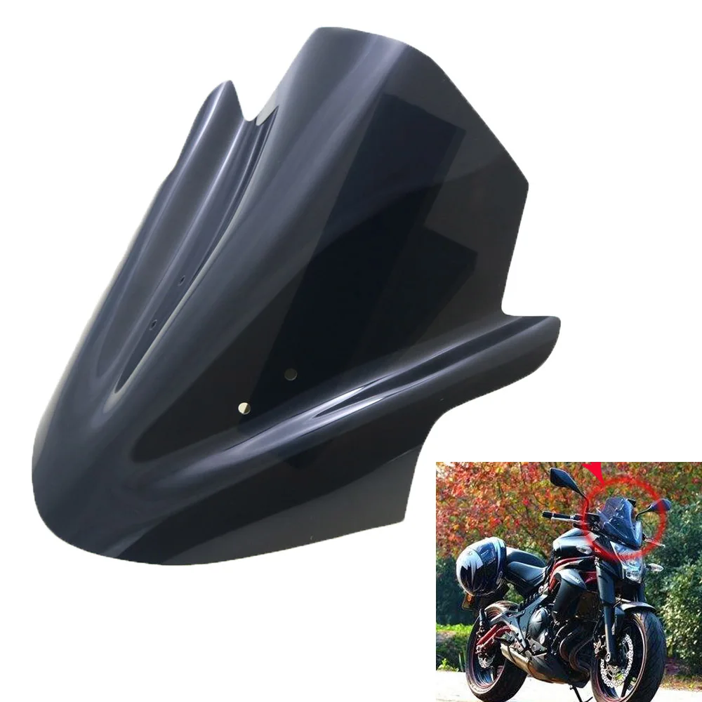 Лобовое стекло лобового стекла мотоцикла для Kawasaki ER 6N 2012 2013 2014 мотоцикл воздушный