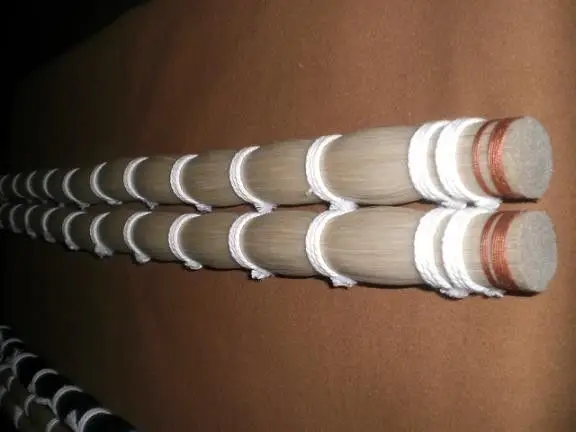 

500 Grams Of High Quality Mongolia White Horse Hair 32inches