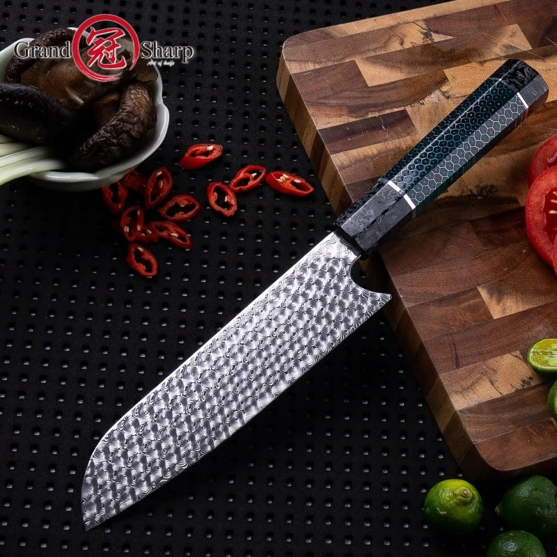 Handmade Damascus Knife 110 Layers Damascus Steel Premium Kitchen Knives Japanese Style Knife Cooking Tools New - Kitchen Knives - AliExpress