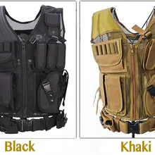 CS Пеший Туризм Охоты Военная сеть рубашка дышащий путешествия Регулируемый тактический уличный жилет для тяжелых условий эксплуатации