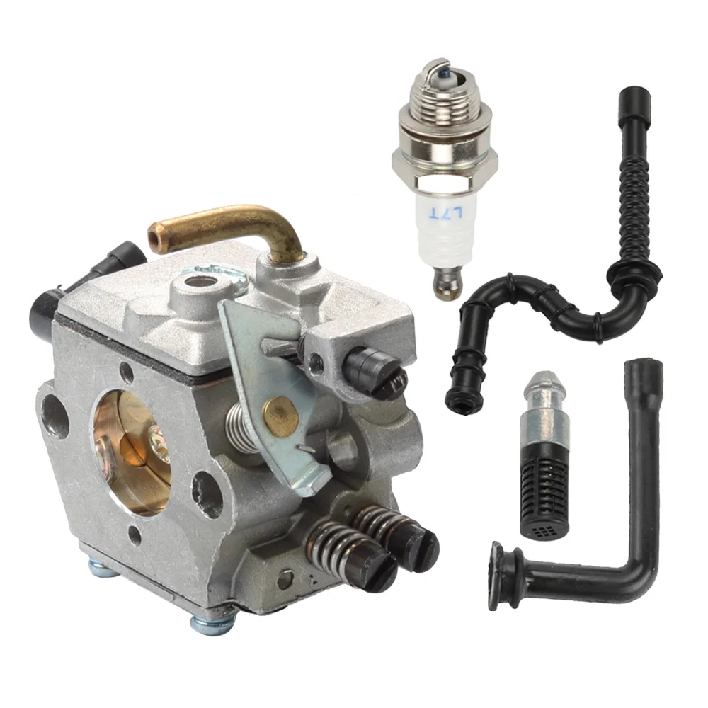 New Carburetor Carb Fuel Oil Line+Oil Filter For MS240 MS260 024 026 #1121 120 0610 Zama carb gasoline Chainsaw parts motosierra |