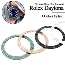 4 типа 38 мм черный синий зеленый керамический ободок вставка для 40 мм Submariner мужские часы Сменные аксессуары для часов Новинка