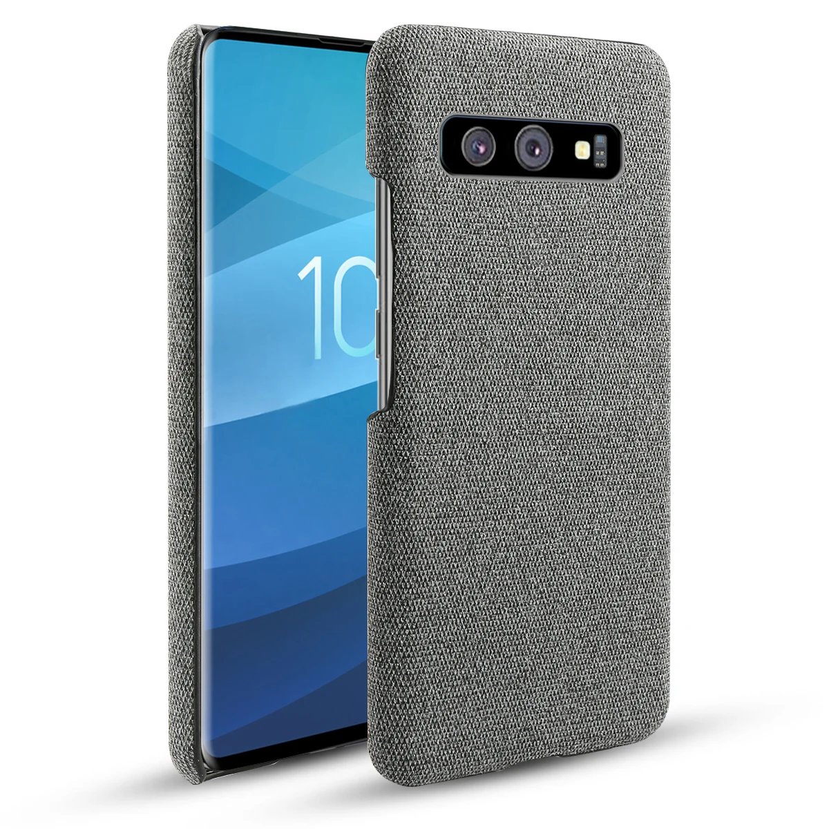 

For Samsung Galaxy S10 S10E S10 Plus Case Slim Warm Woven Fabric Cloth Anti-scratch Hard PC Case For Samsung S10 Plus Case Thin