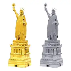 3D металлические головоломки Статуя Модель свободы DIY лазерная резка сборки игрушки