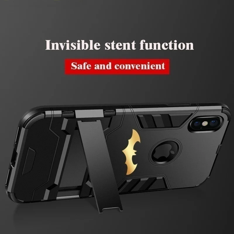 Противоударный чехол с подставкой для iPhone 8 7X6 6s|Бамперы| |