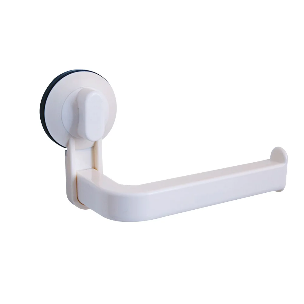 

1 Pc Tissue Holder Wall Mount Vacuum Removable Hanging Towel Paper Roll Holder Hanger Organizer for Toilet Kitchen Bathroom