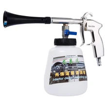 Портативный высокий распылитель под давлением Tornado трубка Автомобильный пистолет для очистки воды интерьер Стиральная Уход пены пистолет инструменты для уборки дома